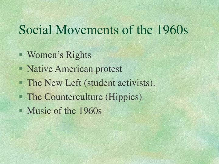 social movements of the 1960s