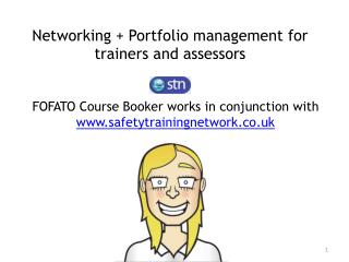 Networking + Portfolio management for trainers and assessors