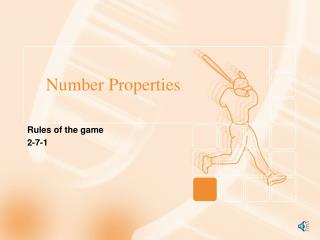 number properties
