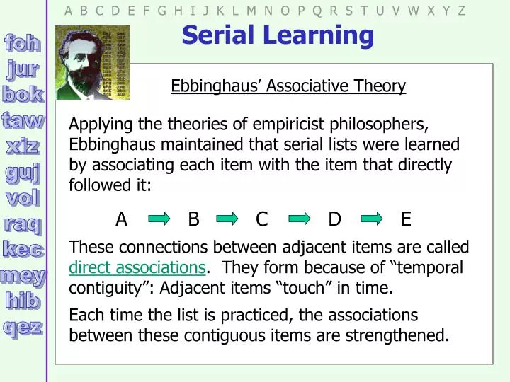 serial learning