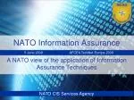 NATO Information Assurance - slide 1