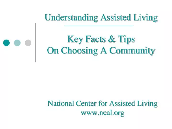 understanding assisted living key facts tips on choosing a community