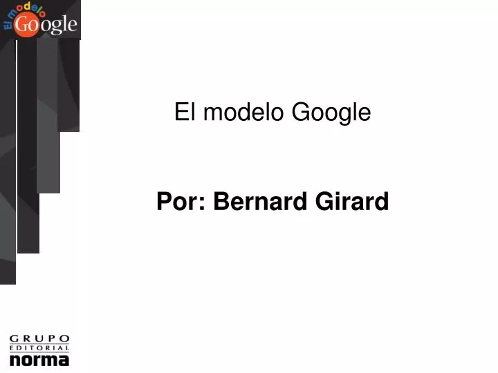 el modelo google por bernard girard