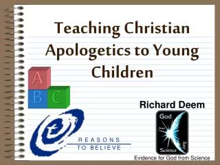 Teaching Christian Apologetics to Young Children