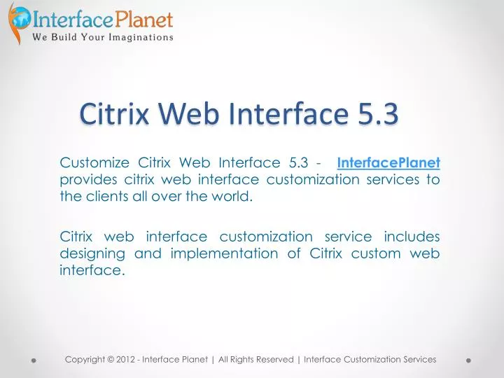 citrix web interface 5 3