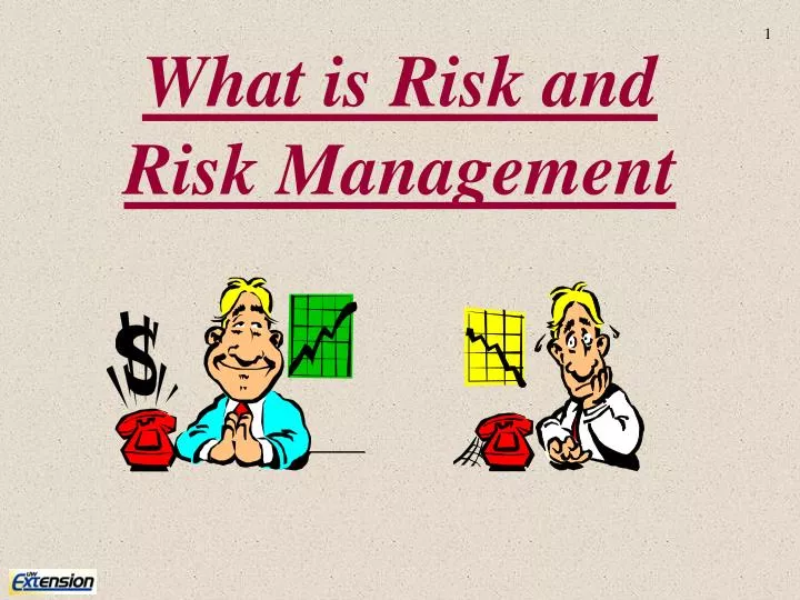 what is risk and risk management