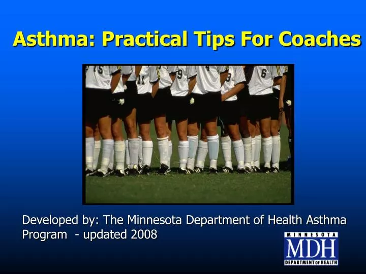 asthma practical tips for coaches