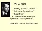 W. B. Yeats - slide 1
