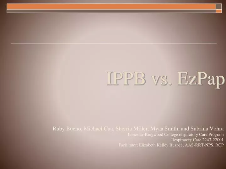 ippb vs ezpap