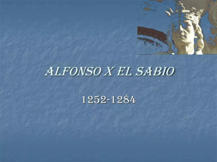 alfonso x el sabio