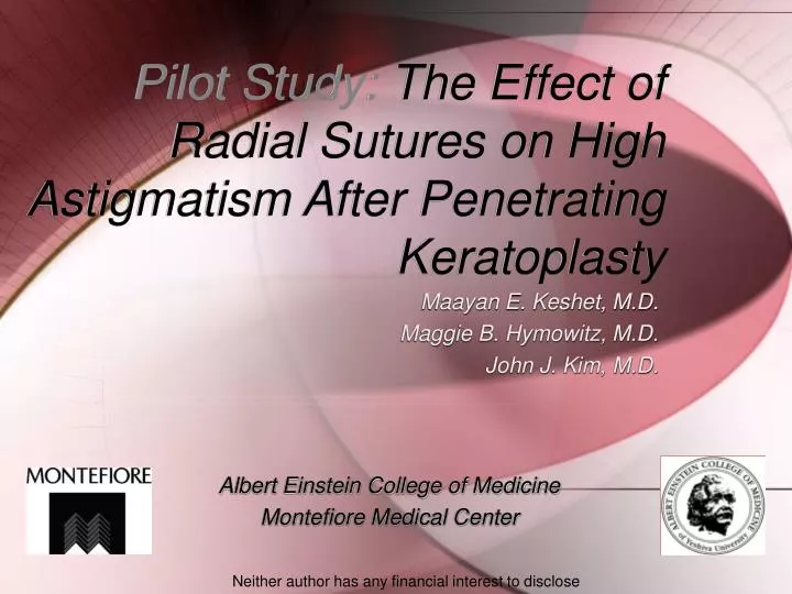 pilot study the effect of radial sutures on high astigmatism after penetrating keratoplasty