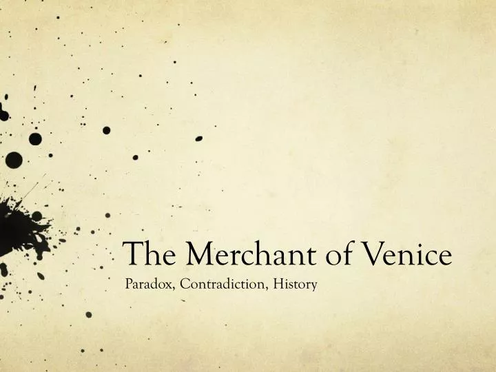 the merchant of venice