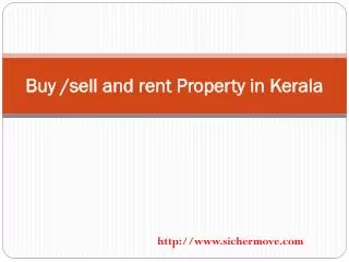 Buy, sell and rent properties in kerala