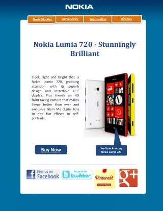 Nokia Lumia 720 Launched