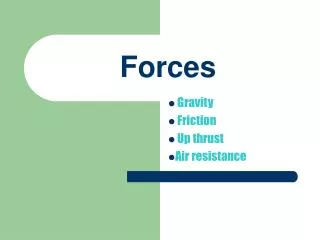 Forces