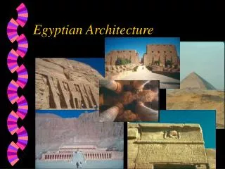 Egyptian Architecture