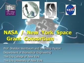 NASA  /  New  York  Space  Grant  Consortium