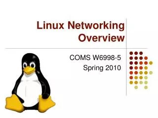 Linux Networking Overview