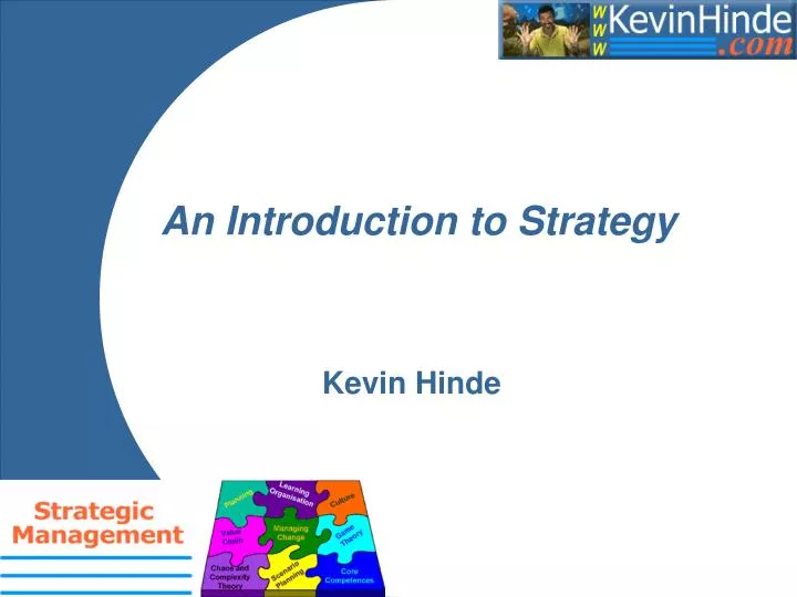 an introduction to strategy