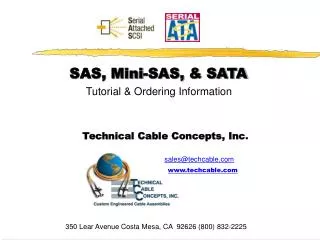 Technical Cable Concepts, Inc .
