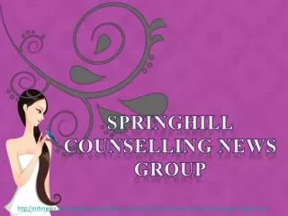 counselling news springhill group, Zes dingen vrouwen eerste