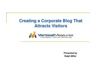 Creating a Corporate Blog That Attracts Visitors
