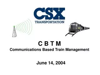 C B T M Communications Based Train Management
