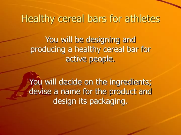 healthy cereal bars for athletes