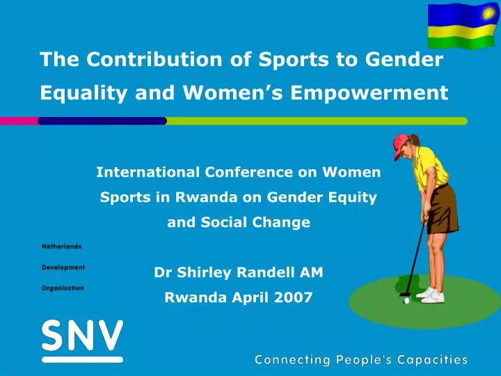 the contribution of sports to gender equality and women s empowerment