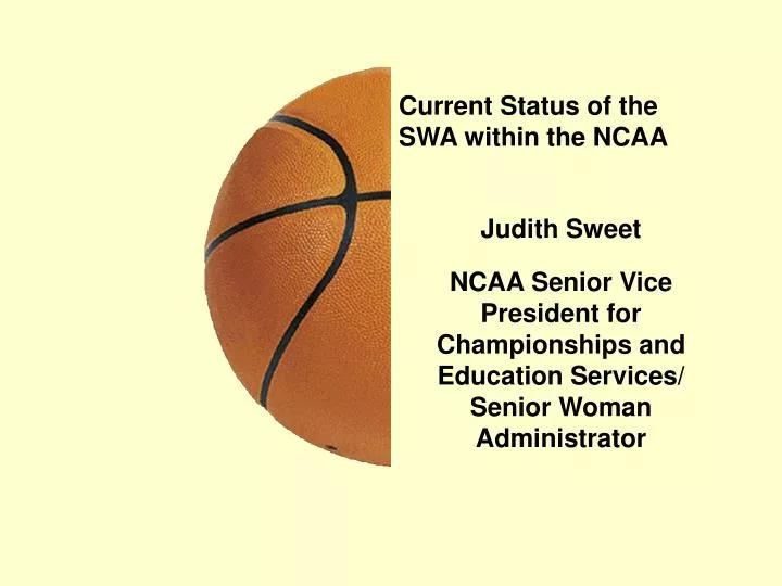 current status of the swa within the ncaa