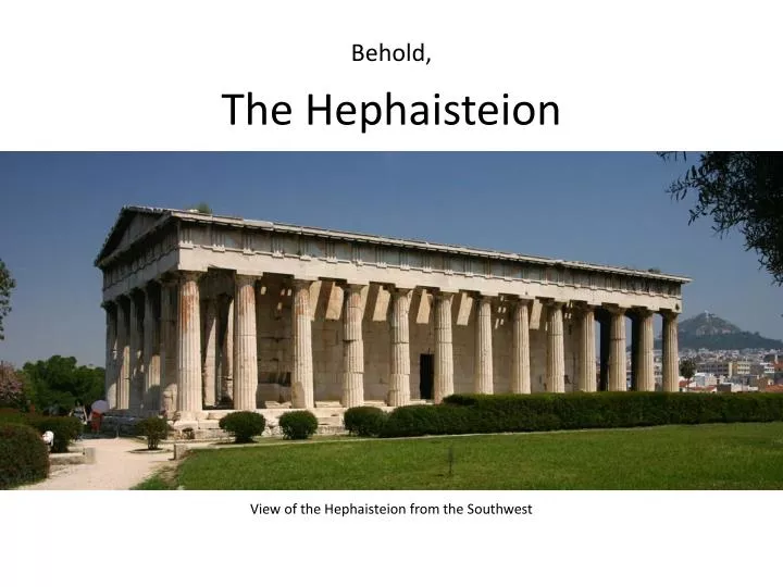 the hephaisteion