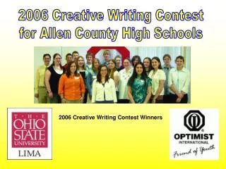 2006 Creative Writing Contest for Allen County High Schools