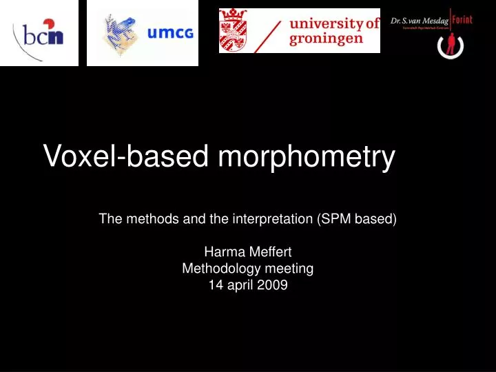 voxel based morphometry