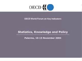 THE IMPACT OF STATISTICS ON A COMPETITIVE AND KNOWLEDGE-BASED ECONOMY