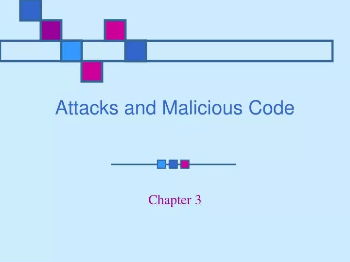 attacks and malicious code