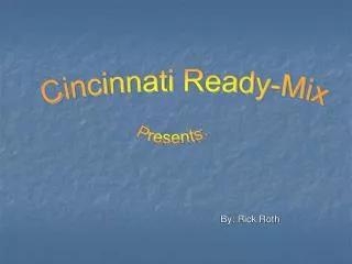 Cincinnati Ready-Mix