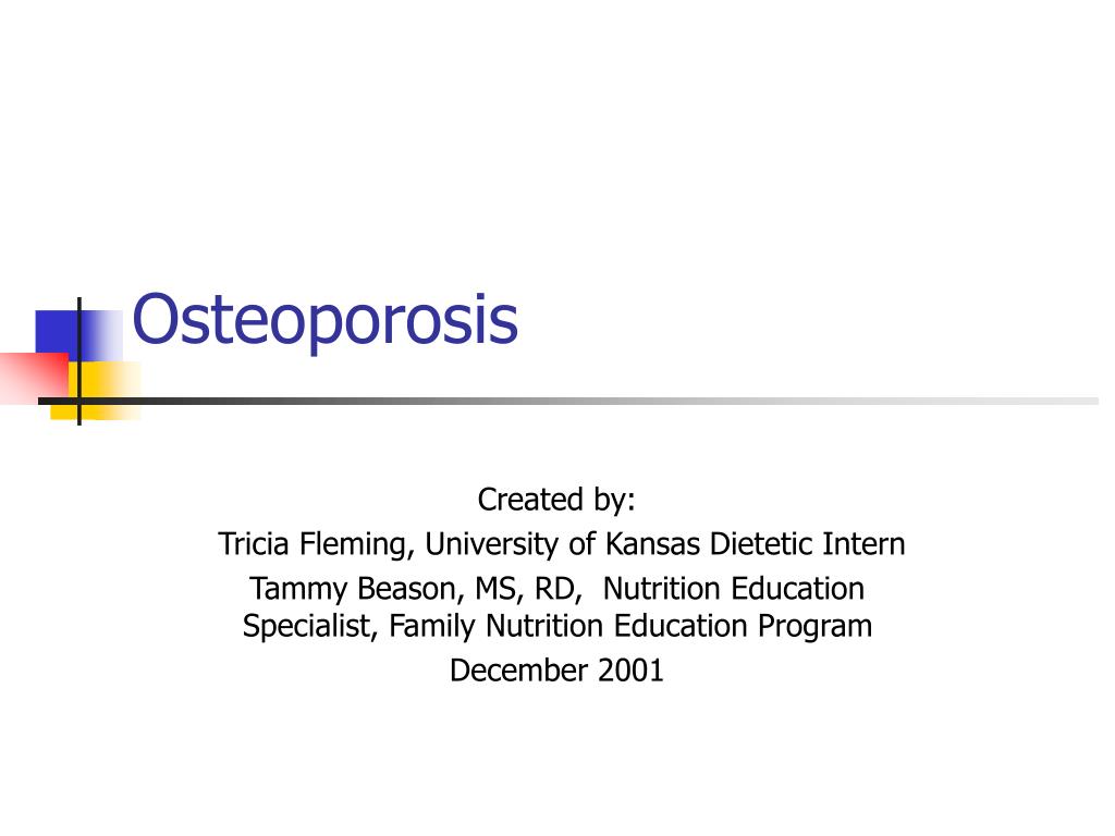 PPT - Osteoporosis PowerPoint Presentation, free download - ID:1224893