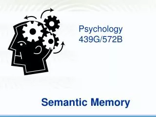 Psychology 439G/572B