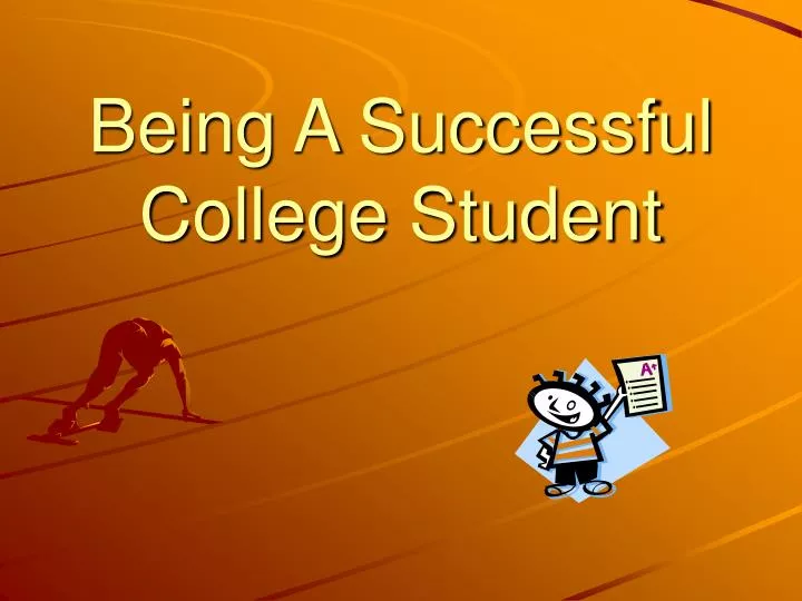being a successful college student