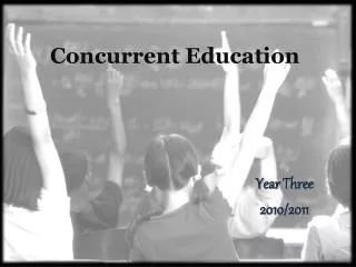 Concurrent Education