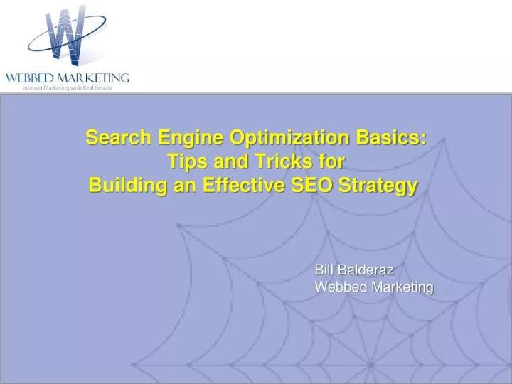 search engine optimization basics tips and tricks for building an effective seo strategy