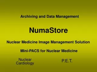 NumaStore