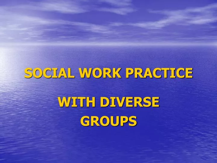 social work practice