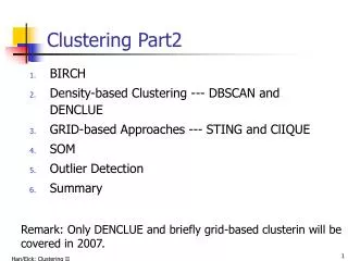 Clustering Part2