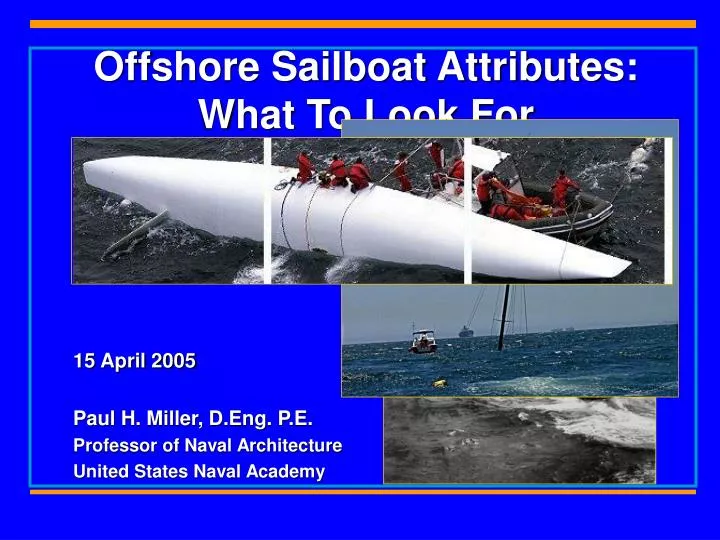 offshore sailboat attributes what to look for