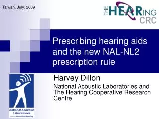 Prescribing hearing aids and the new NAL-NL2 prescription rule