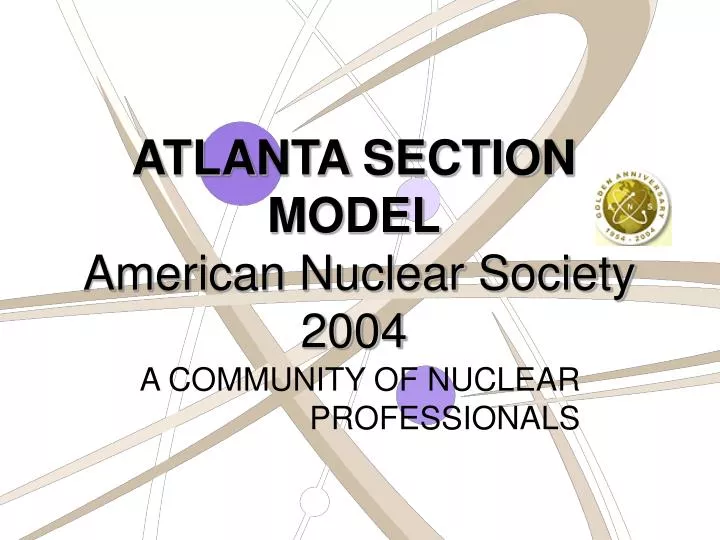 atlanta section model american nuclear society 2004