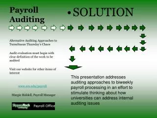 Payroll Auditing