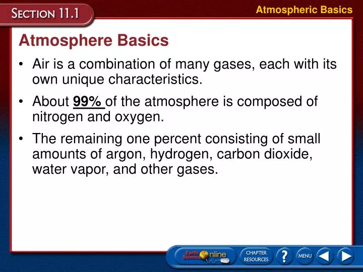 atmosphere basics