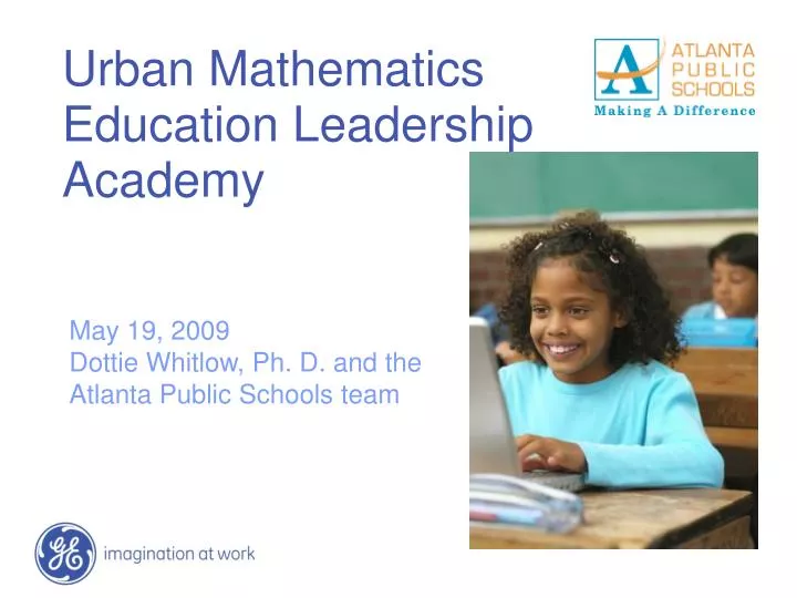 urban mathematics education leadership academy